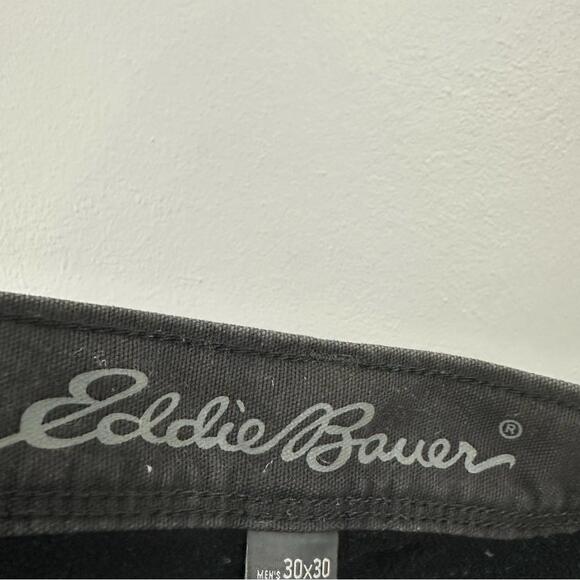 Eddie Bauer Men’s Grey Fleece Lined Denim Jeans Size 30x30 - Picture 3 of 5